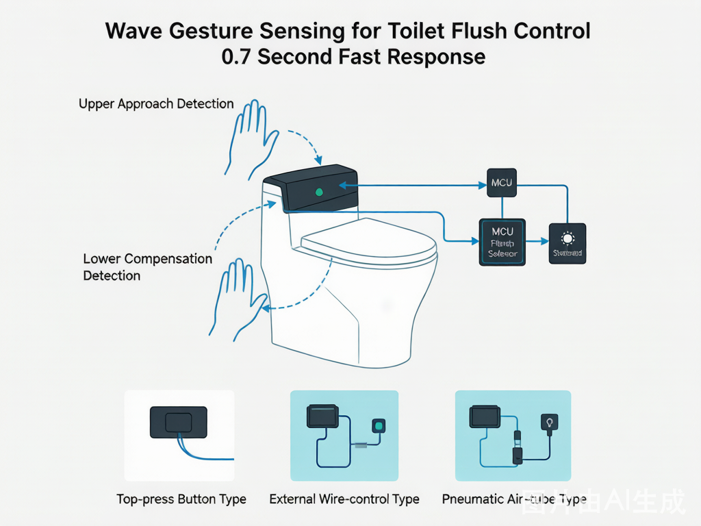 A7 AC/DC Smart Switching Power Adapter for Sensor Sanitary Ware
